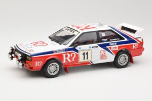 Audi Quattro #11 F. Wittmann / J. Pattermann Rally Acropolis 1986 Sun Star 1:18 4191 Метал