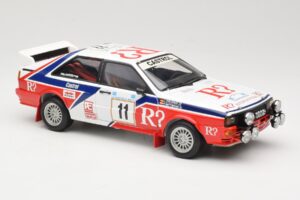 Audi Quattro #11 F. Wittmann / J. Pattermann Rally Acropolis 1986 Sun Star 1:18 4191 Метал — снимка 6 от 8