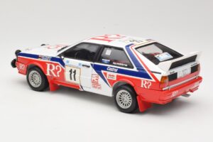 Audi Quattro #11 F. Wittmann / J. Pattermann Rally Acropolis 1986 Sun Star 1:18 4191 Метал — снимка 7 от 8