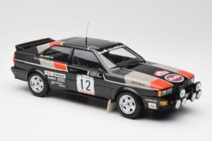 Audi Quattro #12 M. Mouton / F. Pons Audi Sport Rally de Portugal 1981 Minichamps 1:18 155811112 Метал — снимка 4 от 6