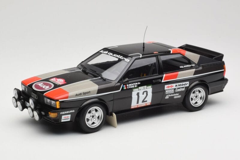 Audi Quattro #12 M. Mouton / F. Pons Audi Sport Rally de Portugal 1981 Minichamps 1:18 155811112 Метал