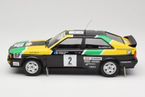 Audi Quattro #2 M. Mouton / F. Pons Audi Sport Rally of 1000 Pistes 1981 Minichamps 1:18 155811122 Метал — снимка 3 от 6