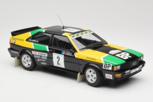Audi Quattro #2 M. Mouton / F. Pons Audi Sport Rally of 1000 Pistes 1981 Minichamps 1:18 155811122 Метал — снимка 4 от 6