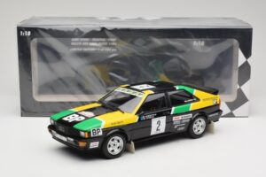 Audi Quattro #2 M. Mouton / F. Pons Audi Sport Rally of 1000 Pistes 1981 Minichamps 1:18 155811122 Метал — снимка 6 от 6