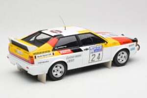 Audi Quattro #24 M. Demuth / M. Daniels Audi Sport Lombard RAC Rally 1982 Minichamps 1:18 155821124 Метал — снимка 2 от 6