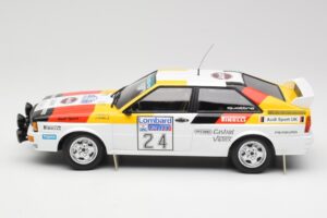 Audi Quattro #24 M. Demuth / M. Daniels Audi Sport Lombard RAC Rally 1982 Minichamps 1:18 155821124 Метал — снимка 3 от 6