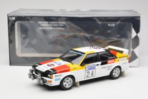 Audi Quattro #24 M. Demuth / M. Daniels Audi Sport Lombard RAC Rally 1982 Minichamps 1:18 155821124 Метал — снимка 6 от 6