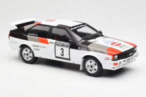 Audi Quattro #3 H. Mikkola / A. Hertz Rally Finland 1982 IXO 1:18 18RMC094A Метал — снимка 4 от 6