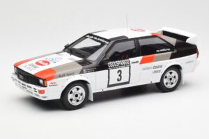 Audi Quattro #3 H. Mikkola / A. Hertz Rally Finland 1982 IXO 1:18 18RMC094A Метал