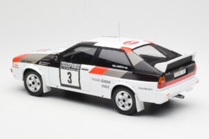 Audi Quattro #3 H. Mikkola / A. Hertz Rally Finland 1982 IXO 1:18 18RMC094A Метал — снимка 5 от 6
