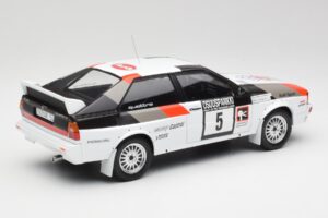 Audi Quattro #5 H. Mikkola / A. Hertz 1000 Lakes Rally 1982 IXO 1:18 18RMC094B Метал — снимка 2 от 6