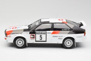 Audi Quattro #5 H. Mikkola / A. Hertz 1000 Lakes Rally 1982 IXO 1:18 18RMC094B Метал — снимка 3 от 6