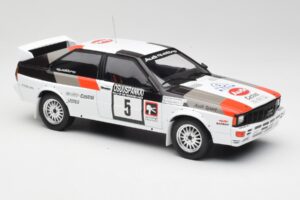 Audi Quattro #5 H. Mikkola / A. Hertz 1000 Lakes Rally 1982 IXO 1:18 18RMC094B Метал — снимка 4 от 6