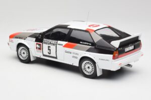 Audi Quattro #5 H. Mikkola / A. Hertz 1000 Lakes Rally 1982 IXO 1:18 18RMC094B Метал — снимка 5 от 6