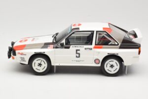Audi Quattro Sport S1 #5 J. Buffum / N. Wilson Olympus Rally 1986 Otto 1:18 OT1159 Смола — снимка 3 от 6