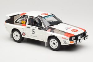 Audi Quattro Sport S1 #5 J. Buffum / N. Wilson Olympus Rally 1986 Otto 1:18 OT1159 Смола — снимка 4 от 6
