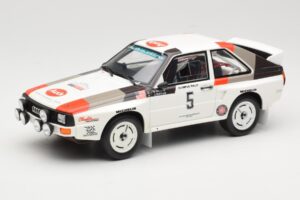 Audi Quattro Sport S1 #5 J. Buffum / N. Wilson Olympus Rally 1986 Otto 1:18 OT1159 Смола