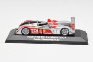 Audi R10 TDI LMP1 #1 F. Biela / E. Pirro / M. Werner 24 Hours of Le Mans 2007 Minichamps 1:43 5020700213 Метал