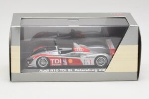 Audi R10 TDI #1 R. Capello / A. McNish / T. Kristensen 24 Hours of Le Mans 2007 Minichamps 1:43 5020700243 Метал — снимка 4 от 4