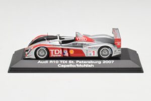 Audi R10 TDI #1 R. Capello / A. McNish / T. Kristensen 24 Hours of Le Mans 2007 Minichamps 1:43 5020700243 Метал