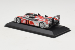 Audi R10 TDI LMP1 #3 L. Luhr / A. Premat 2008 Minichamps 1:43 400089803 Метал — снимка 3 от 4