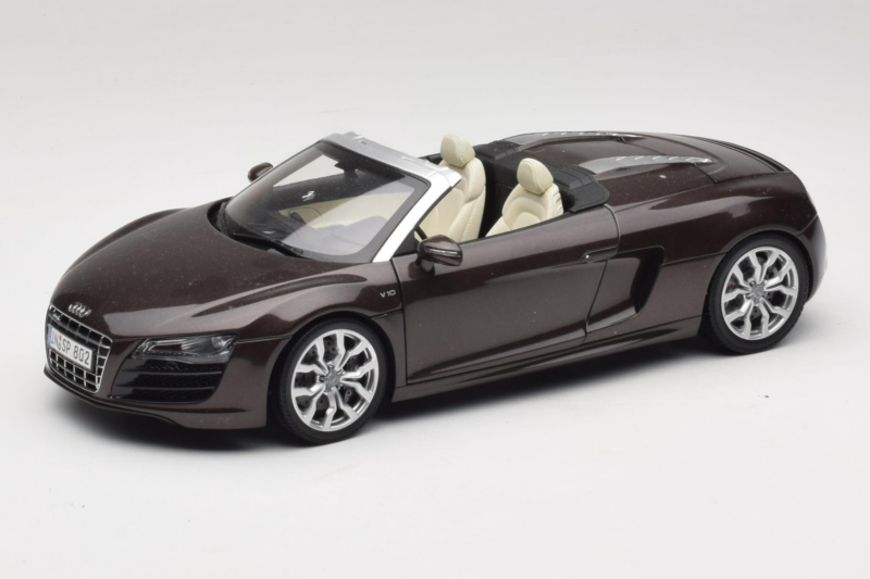Audi R8 5.2 Spyder Teak Brown Kyosho 1:18 5010918525 Метал