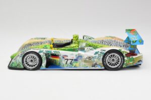 Audi R8 LMP Crocodile 2001 Maisto 1:18 35899 Метал — снимка 3 от 6