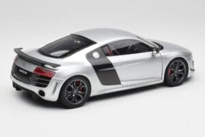 Audi R8 GT Type 42 Ice Сребрист Metallic Kyosho 1:18 09218IS Метал — снимка 3 от 8