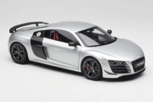Audi R8 GT Type 42 Ice Сребрист Metallic Kyosho 1:18 09218IS Метал — снимка 6 от 8