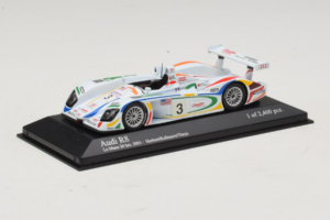 Audi R8 LMP #3 J. Herbert / R. Kelleners 24 Hours of Le Mans 2001 Minichamps 1:43 400010903 Метал — снимка 2 от 5