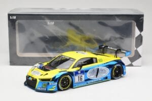 Audi R8 LMS #16 Twin Busch R. Rast / K. Busch 24h Nurburgring 2016 Minichamps 1:18 155161116 Метал — снимка 6 от 6