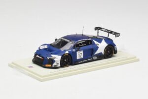 Audi R8 LMS GT3 #17 WRT M. Leonard / D. van der Linde / A. Riberas California 8 Hours 2018 Spark 1:43 US084 Смола — снимка 2 от 4