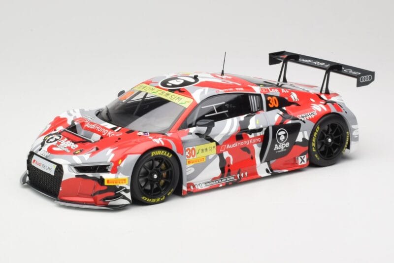 Audi R8 LMS #30 AAPE M. Lee FIA GT World Cup Macau 2015 Minichamps 1:18 155151130 Метал