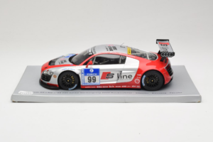 Audi R8 LMS #99 F. Biela / P. Kaffer / M. Fässler / M. Hennerici Phoenix Racing 24 Hours Nürburgring 2009 Spark 1:18 18S041 С