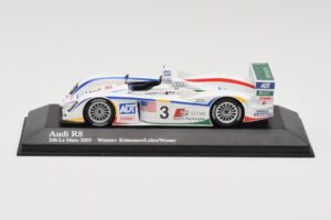 Audi R8 LMP1 #3 J. Lehto / M. Werner / T. Kristensen 24 Hours of Le Mans Winner 2005 Minichamps 1:43 400051303 Метал