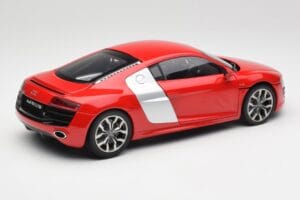 Audi R8 V10 Brilliant Червен Kyosho 1:18 09216RR Метал — снимка 3 от 8