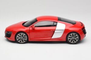 Audi R8 V10 Brilliant Червен Kyosho 1:18 09216RR Метал — снимка 4 от 8