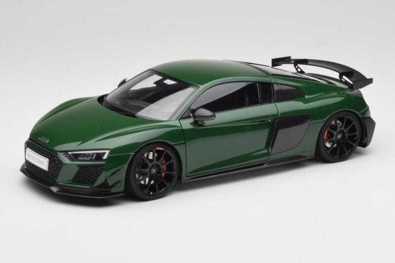 Audi R8 4S V10 Performance Зелен Kengfai 1:18 VAKF-0358 Метал