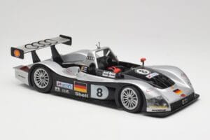 Audi R8R LMP #8 F. Biela / E. Pirro / D. Theys 24 Hours of Le Mans 1999 Maisto 1:18 538881 Метал — снимка 6 от 8