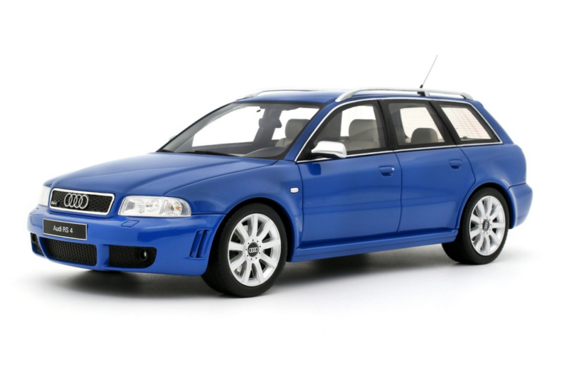Audi RS4 B5 Avant Nogaro Blue Otto 1:18 OT1272 Смола