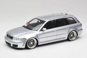Audi RS4 B5 Avant Сребрист Custom Wheels Otto 1:18 OT521 Смола