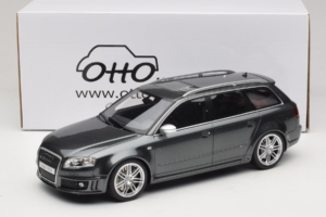 Audi RS4 B7 Сив Otto 1:18 OT721 Смола — снимка 6 от 6