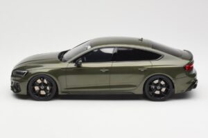 Audi RS5 B9 Competition Sportback Зелен GT Spirit 1:18 GT469 Смола — снимка 3 от 6