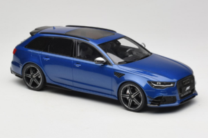 Audi RS6 C7 ABT Performance Avant Син Exclusive Edition GT Spirit 1:18 AUDI011 Смола — снимка 4 от 6