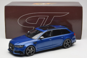 Audi RS6 C7 ABT Performance Avant Син Exclusive Edition GT Spirit 1:18 AUDI011 Смола — снимка 6 от 6