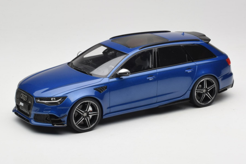 Audi RS6 C7 ABT Performance Avant Син Exclusive Edition GT Spirit 1:18 AUDI011 Смола
