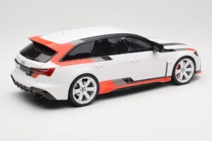 Audi RS6 C8 GT Avant Arkona White GT Spirit 1:18 GT512 Смола — снимка 2 от 6