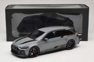 Audi RS6 C8 Avant GT Nardo Grey GT Spirit 1:18 GT965 Смола — снимка 6 от 6