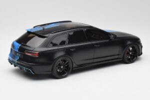 Audi RS6 C7 Avant GMK Син & Черен GT Spirit 1:18 GT799 Смола — снимка 2 от 6