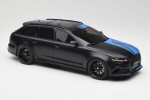 Audi RS6 C7 Avant GMK Син & Черен GT Spirit 1:18 GT799 Смола — снимка 4 от 6